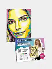 Картина по номерам на холсте по любой фото Qbrix Pop-Art А3