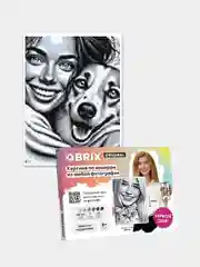 Картина по номерам на холсте по любой фото Qbrix Original А3