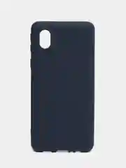 Темно-синий чехол Samsung Galaxy A01 Core / M01 Core силиконовый