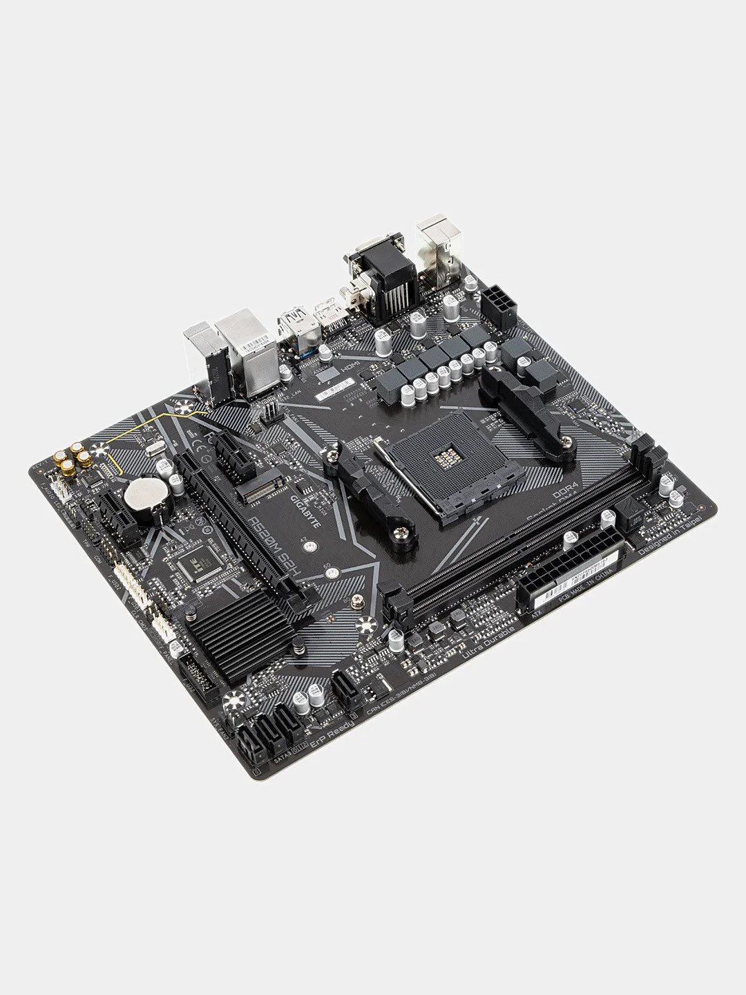 Материнская плата GIGABYTE A520M S2H, SocketAM4, AMD A520, mATX, Ret