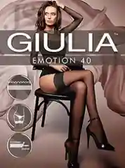 Черный чулки Giulia EMOTION 40
