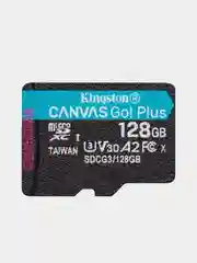 Карта памяти microSDXC UHS-I U3 Kingston Canvas Go! Plus 128 ГБ, 170 МБ/с, Class 10