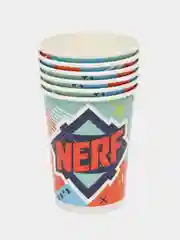 Набор одноразовой посуды ND Play Nerf (стаканы 250мл. 6шт., тарелки 18см 6шт.)