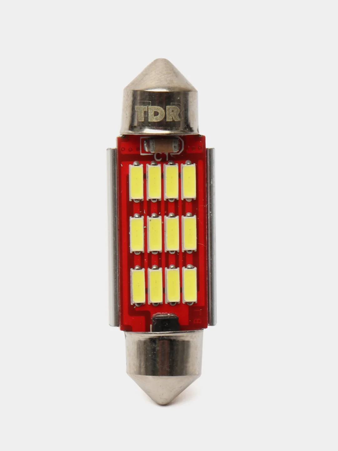 Лампа светодиодная(LED) T11 C5W для подсветки номера, салона, Canbus, 1 шт