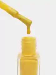Желтый лак для ногтей двухцветный