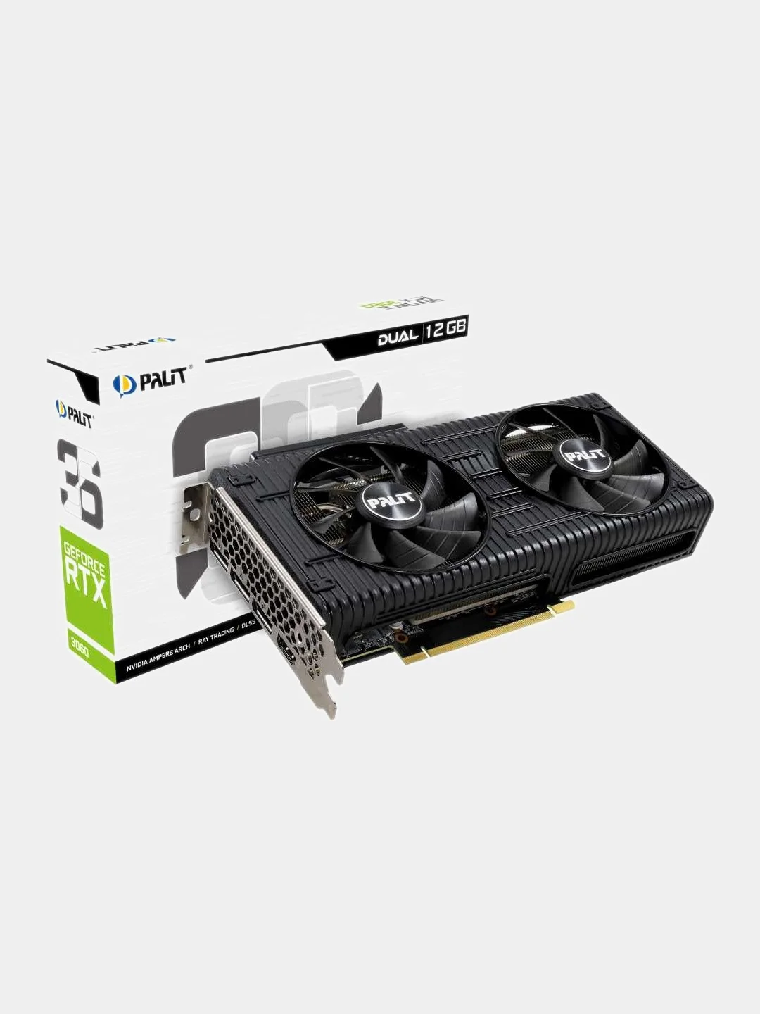 Видеокарта Palit NVIDIA GeForce PA-RTX3060 DUAL 12G