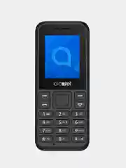 Черный мобильный телефон Alcatel 1068D