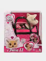 Плюшевая собачка в сумочке Chi-Chi Love (Чичи Лав) "Париж 2", Simba, 20 см, 5893123