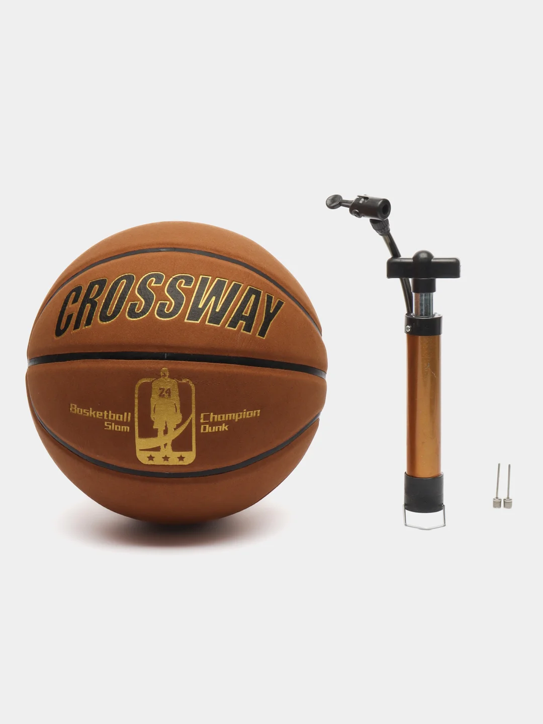 Бронзовый мяч баскетбольный Crossway №7
