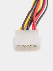Переходник питания Molex 4pin - 2xSATA 15pin