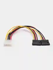 Переходник питания Molex 4pin - 2xSATA 15pin