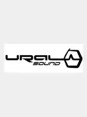 Черный наклейка на авто / машину / стекло "URAL Sound - УРАЛ ", 25 х 6 см
