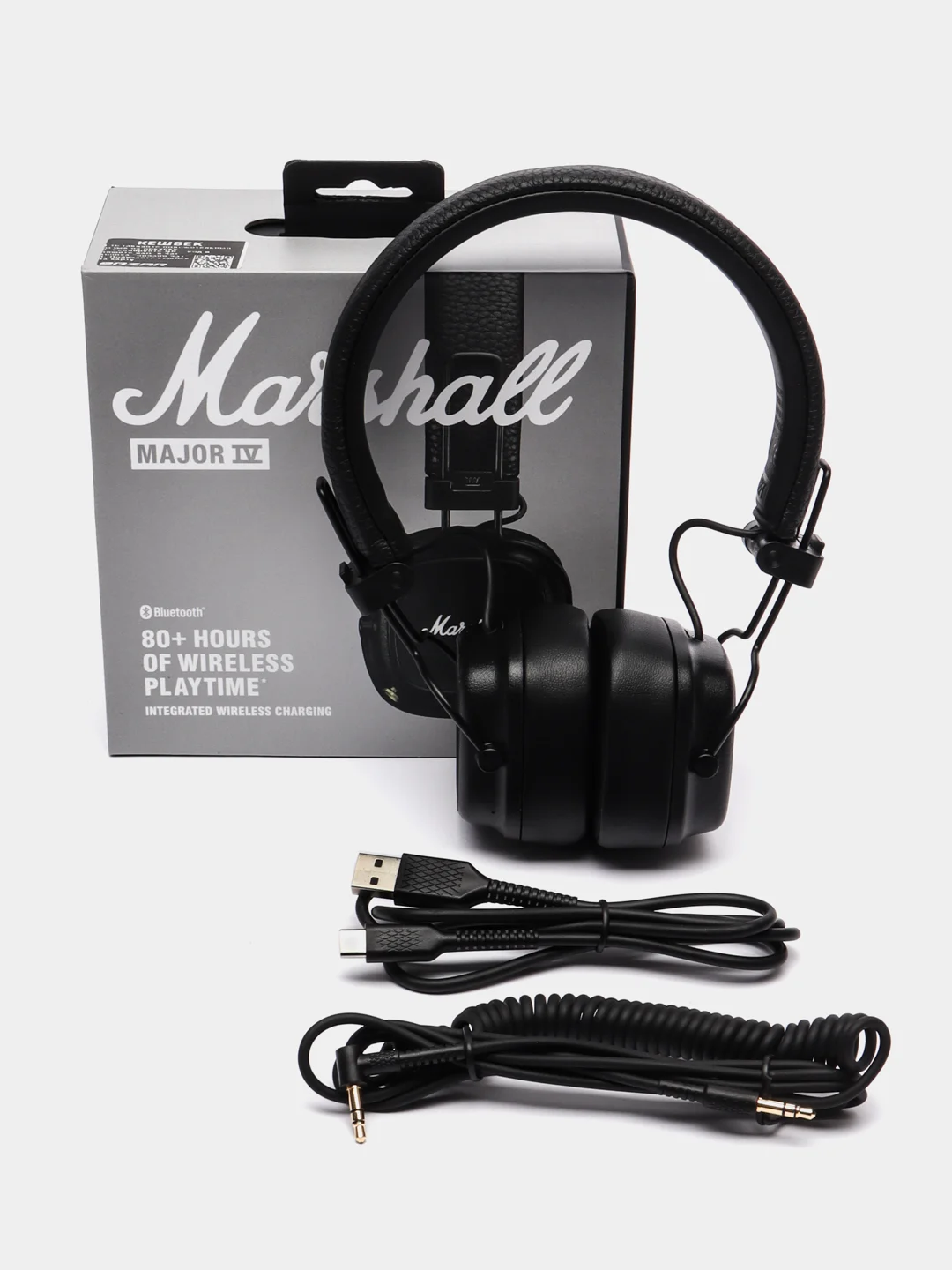 Черный беспроводные наушники Marshall Major IV