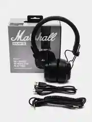 Черный беспроводные наушники Marshall Major IV