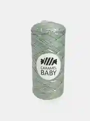 Ледяной шнур Caramel Baby, полиэфирный, 2 мм, 200 метров для вязания и макраме