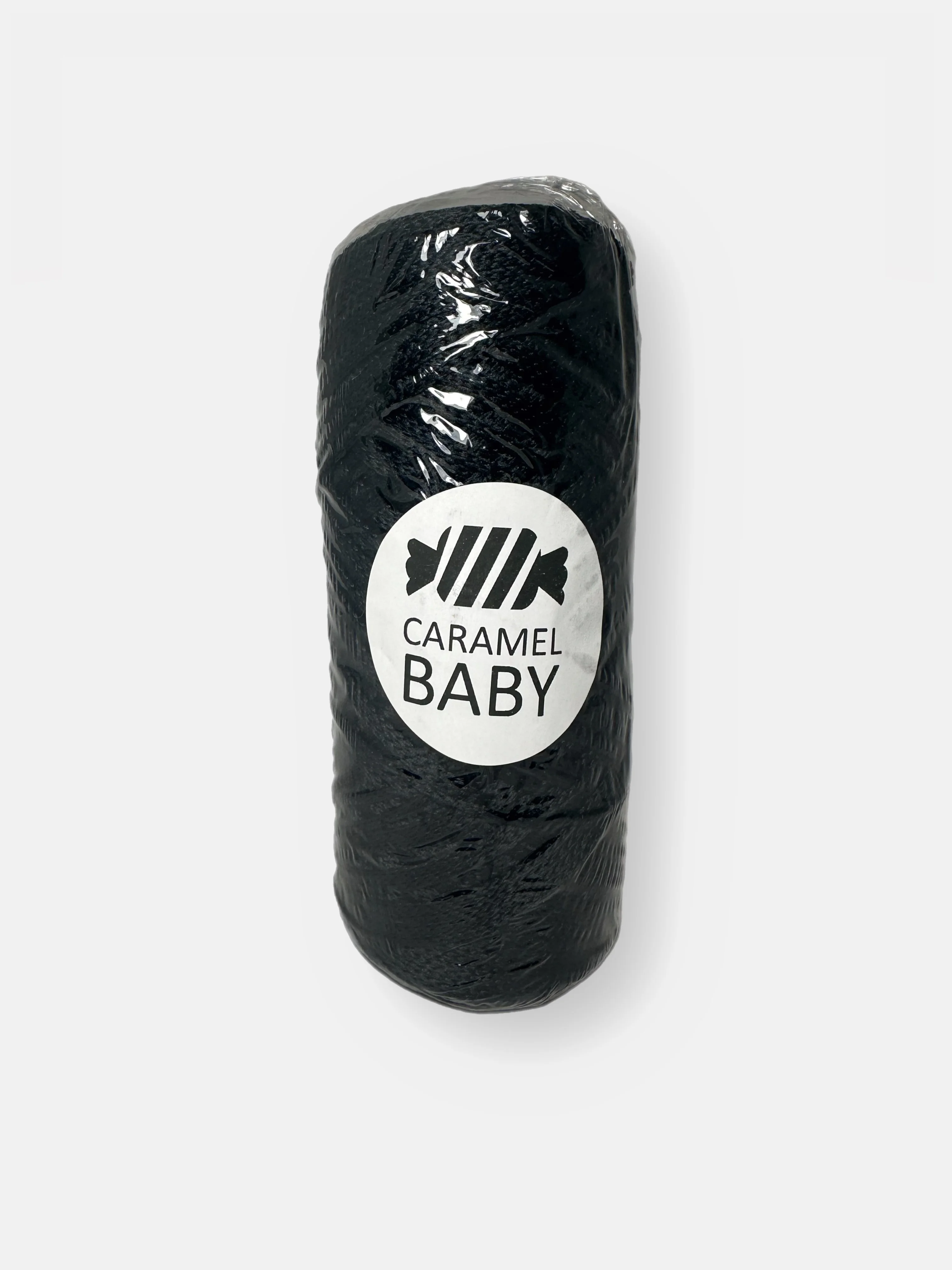 Черный шнур Caramel Baby, полиэфирный, 2 мм, 200 метров для вязания и макраме