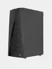 Корпус ATX Aerocool Wave-G-BK-v2, Midi-Tower, без БП, черный