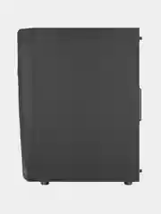 Корпус ATX Aerocool Wave-G-BK-v2, Midi-Tower, без БП, черный