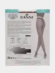 Светло-коричневый колготки женские Danni ELEGIA 20 den