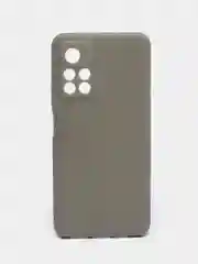 Серый чехол Xiaomi Poco M4 Pro 5G, силиконовый