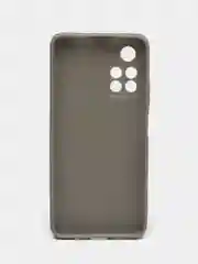 Серый чехол Xiaomi Poco M4 Pro 5G, силиконовый