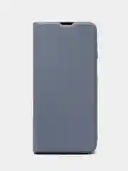 Серый чехол-книжка для Xiaomi Redmi 12 A1 Plus A2+ Poco C51 12C Note 9S 9 Pro 9 Pro Max 12S 12
