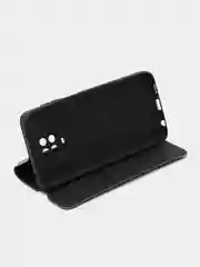 Красный чехол-книжка для Xiaomi Redmi 12 A1 Plus A2+ Poco C51 12C Note 9S 9 Pro 9 Pro Max 12S 12