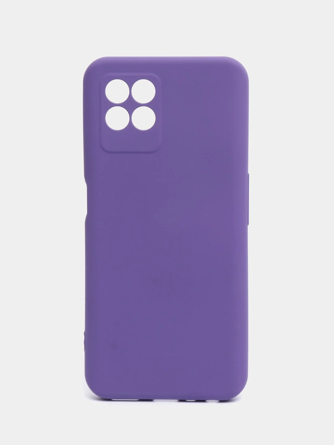 Фиолетовый чехол силиконовый для Realme 8i / Narzo 50 4G (Реалми 8Ай / Нарзо 50), Silicone Cover