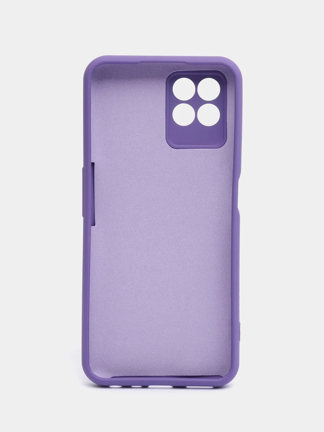 Фиолетовый чехол силиконовый для Realme 8i / Narzo 50 4G (Реалми 8Ай / Нарзо 50), Silicone Cover