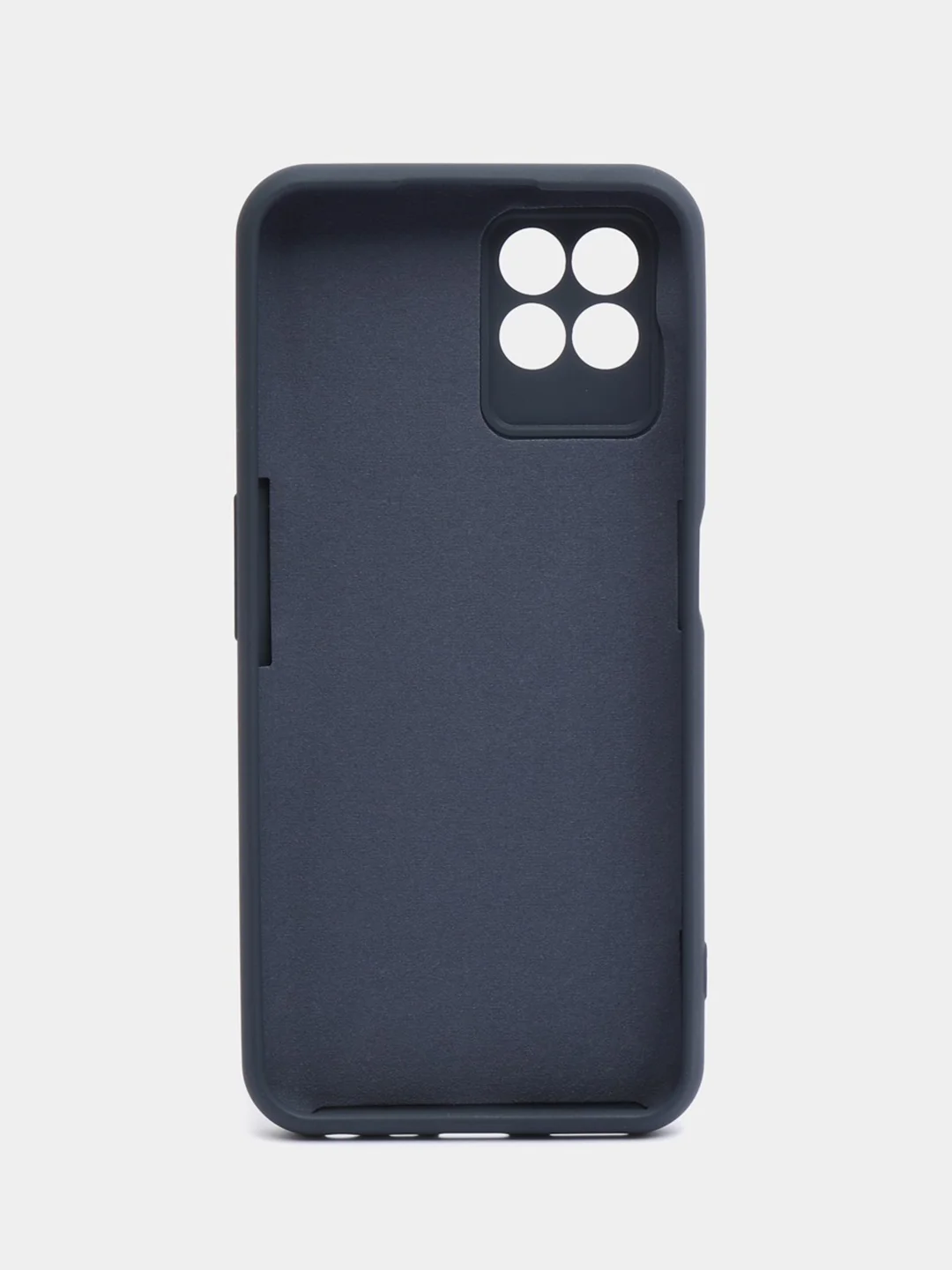 Темно-синий чехол силиконовый для Realme 8i / Narzo 50 4G (Реалми 8Ай / Нарзо 50), Silicone Cover