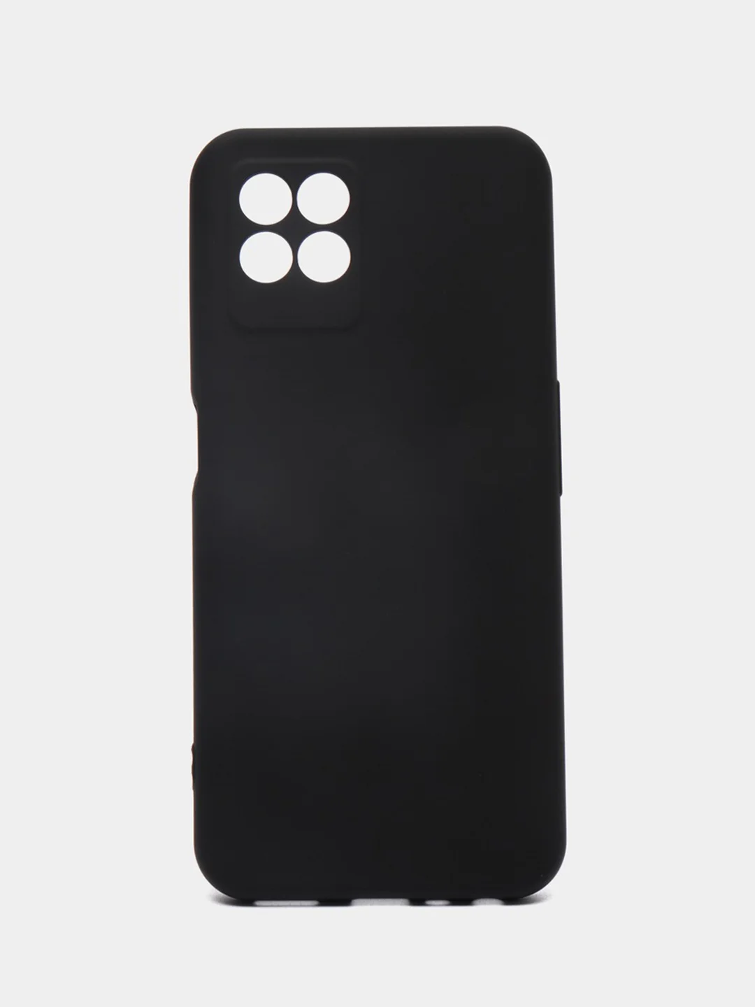 Черный чехол силиконовый для Realme 8i / Narzo 50 4G (Реалми 8Ай / Нарзо 50), Silicone Cover