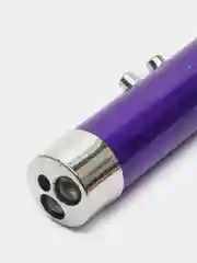 Фиолетовый лазерная указка 3 в 1 игрушка для кошек и собак, фонарик