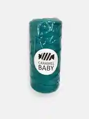 Бирюзовый шнур Caramel Baby, полиэфирный, 2 мм, 200 метров для вязания и макраме