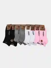 Розовый мужские,женские короткие,спортвные,цветные носки. 8 пар