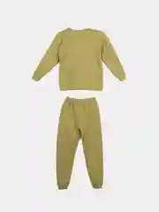 Зеленый спорт костюм, для детей