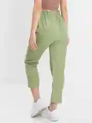 Бежевый брюки женские, укороченные