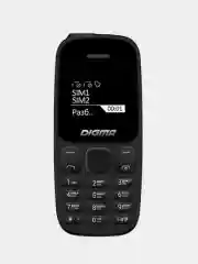 Серый мобильный телефон Digma Linx A106