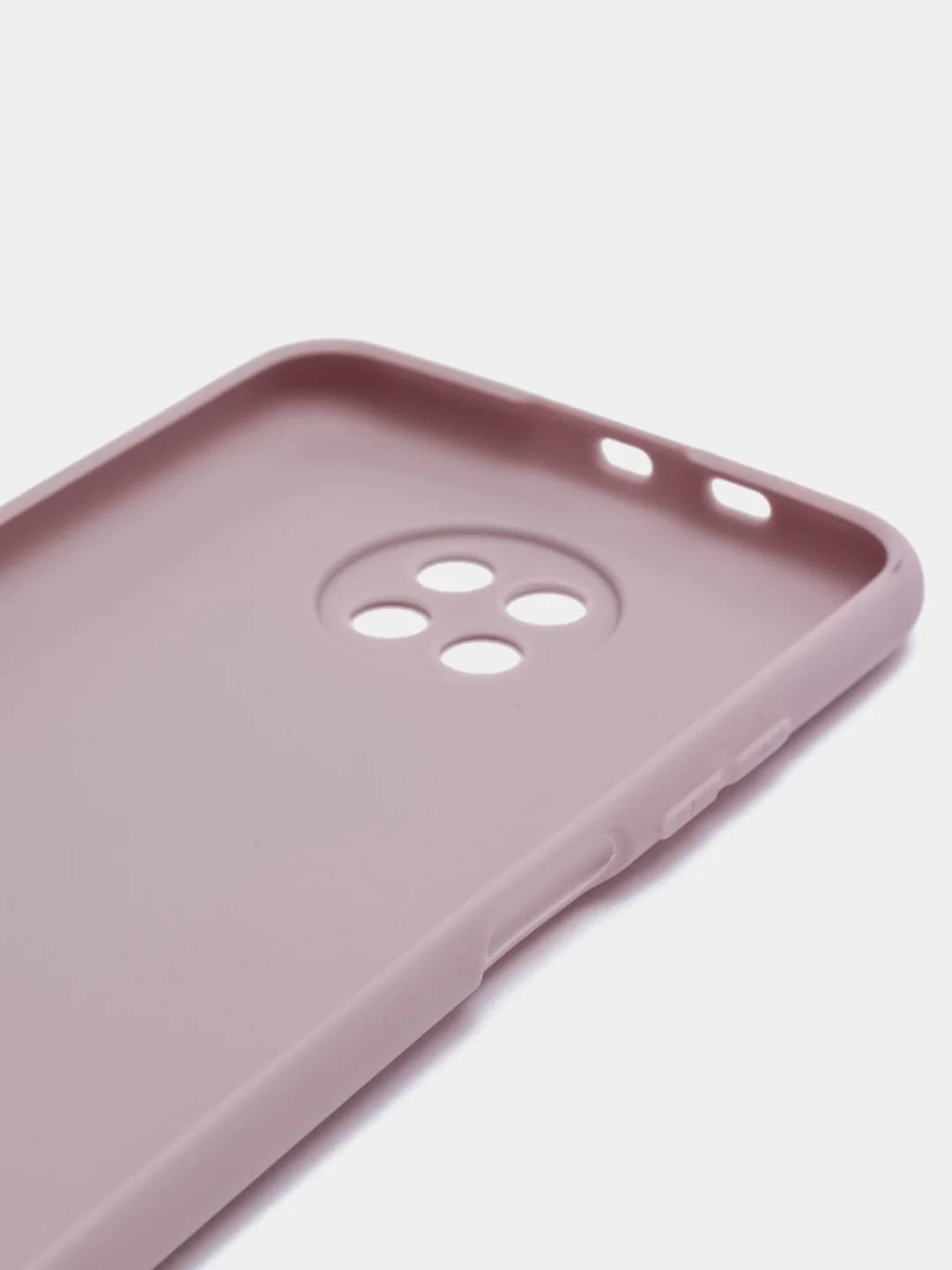 Бежевый чехол для Xiaomi Redmi Note 9T, силиконовый, матовый, однотонный