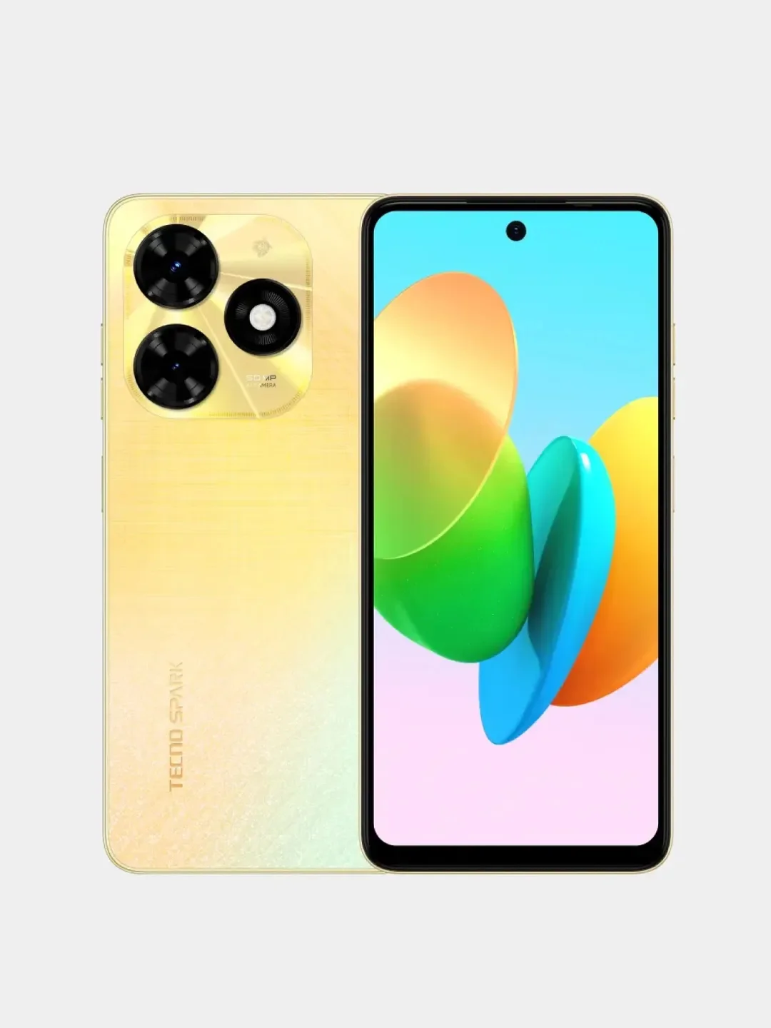 Золотой смартфон TECNO Spark 20c 4/256GB