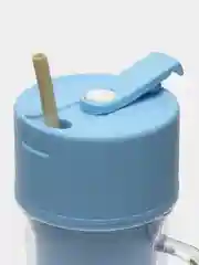 Голубой блендер для смузи беспроводной портативный, бутылка
