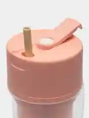 Розовый блендер для смузи беспроводной портативный, бутылка