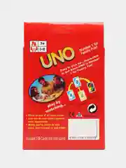 Красный настольная карточная игра Uno, Уно