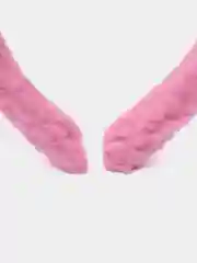 Розовый мягкий аниме ободок