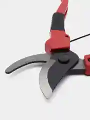 Красный секатор садовый, из нержавеющей стали, 19 см