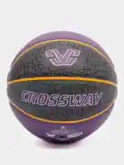 Фиолетовый мяч баскетбольный Crossway №7