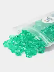Лесной зеленый кристаллы акриловые, камни для декора, марблс, 11 х 14 мм, 150 шт, Color Si
