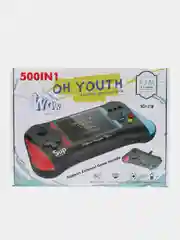 Черный игровая приставка портативная Game Box X7M с джойстиком, 500 игр