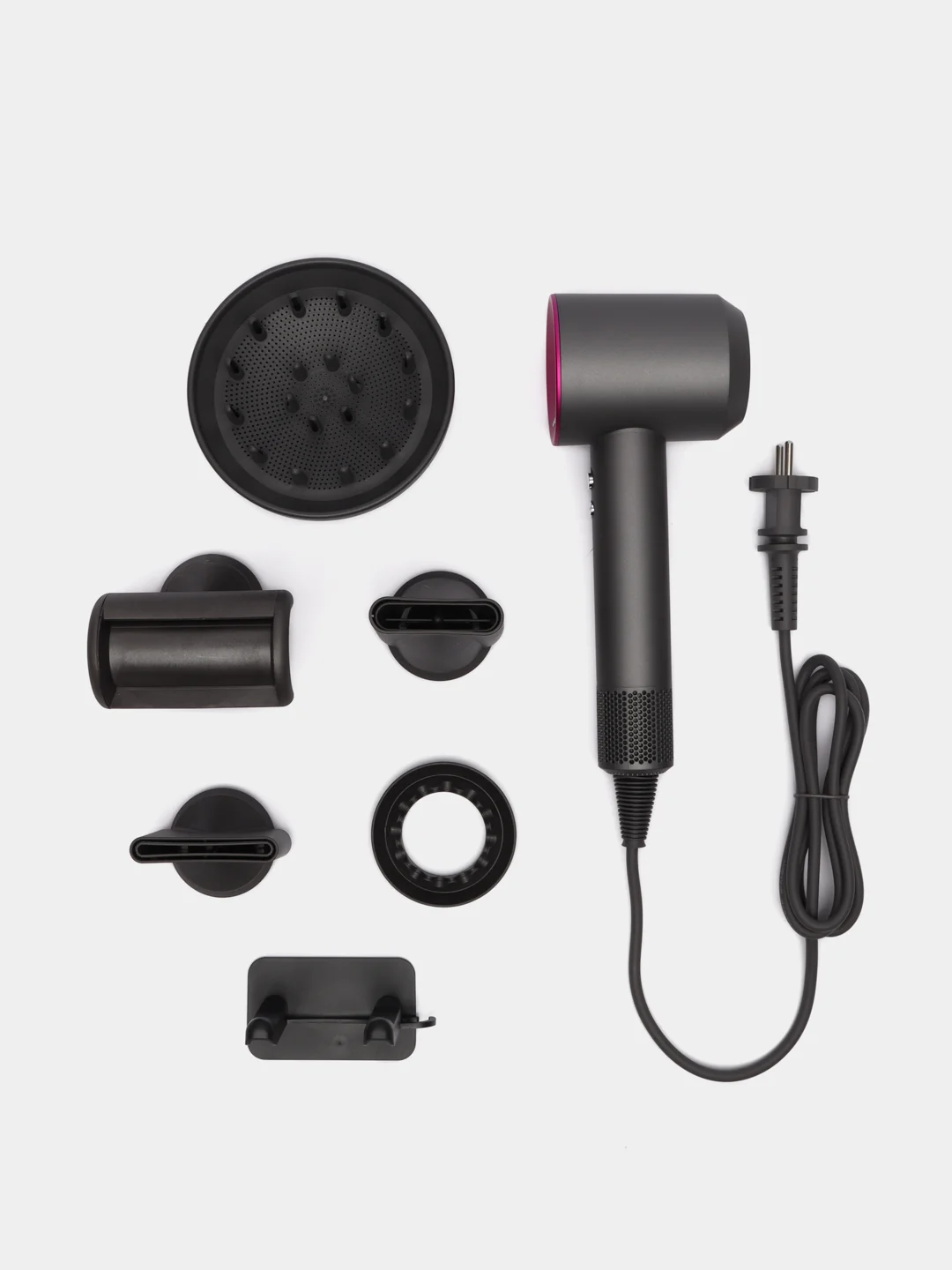 Фуксия фен стайлер для укладки и сушки волос Super Hair Dryer