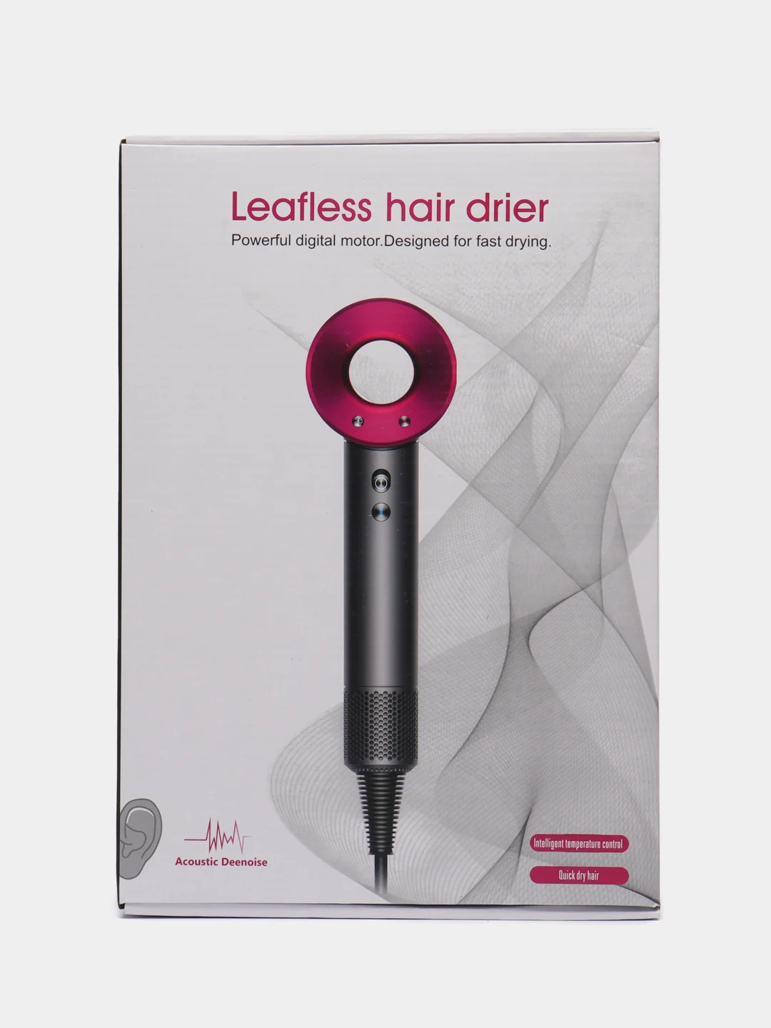 Фуксия фен стайлер для укладки и сушки волос Super Hair Dryer