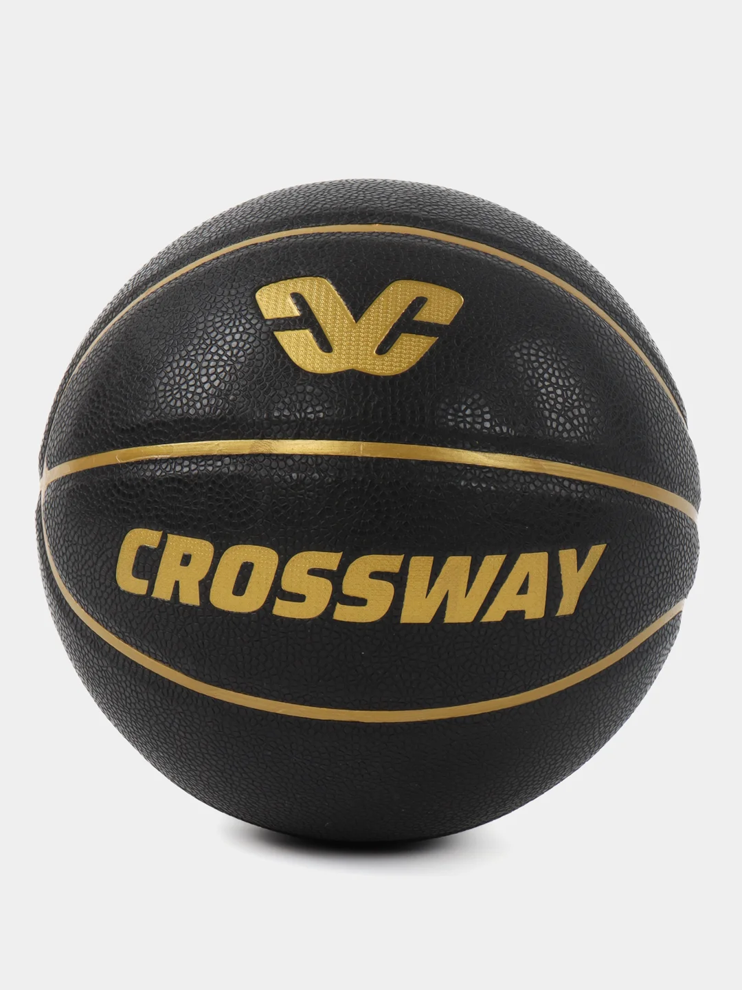 Черный мяч баскетбольный Crossway №7